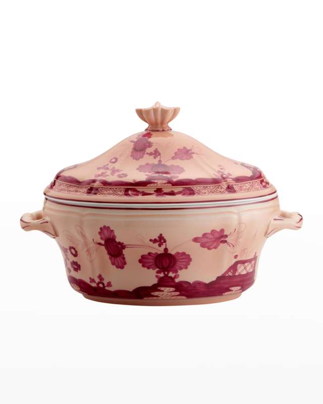 Oriente Italiano Oval Tureen With Cover